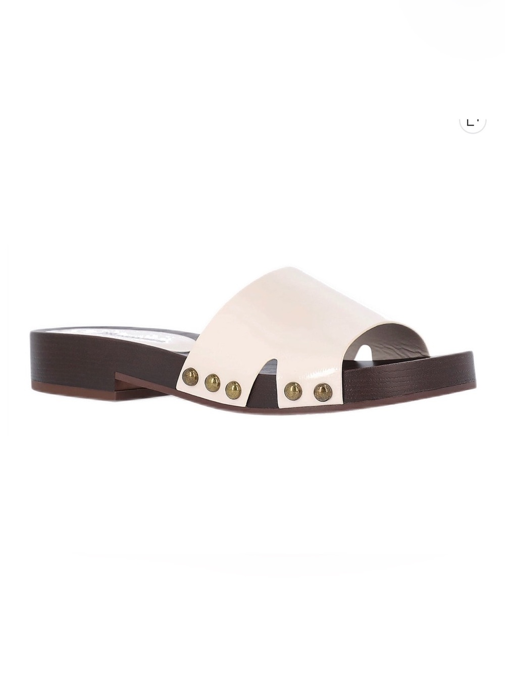 💜No Boundaries Women's Studded Wooden Clog Sandals Size:11
